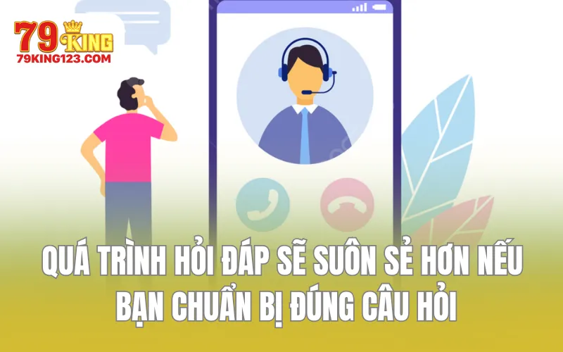 Quá trình hỏi đáp sẽ suôn sẻ hơn nếu bạn chuẩn bị đúng câu hỏi